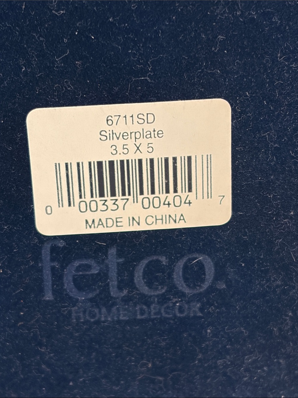 Fetco Silverplate Dual hinged 3.5 x 5” photo frame - Picture 3 of 7